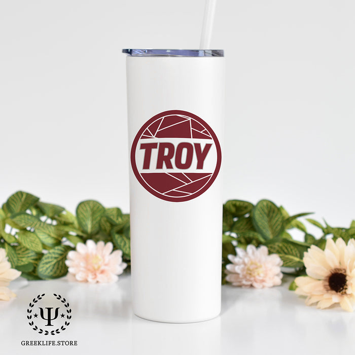 Troy University Stainless Steel Skinny Tumbler 20 OZ