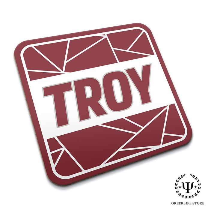 Troy University Beverage Coasters Square (Set of 4)