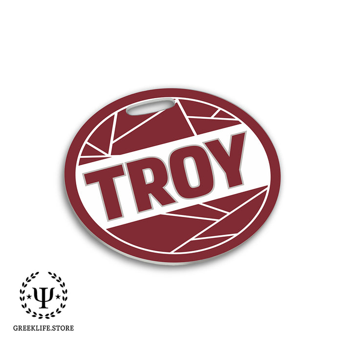 Troy University Luggage Bag Tag (round)