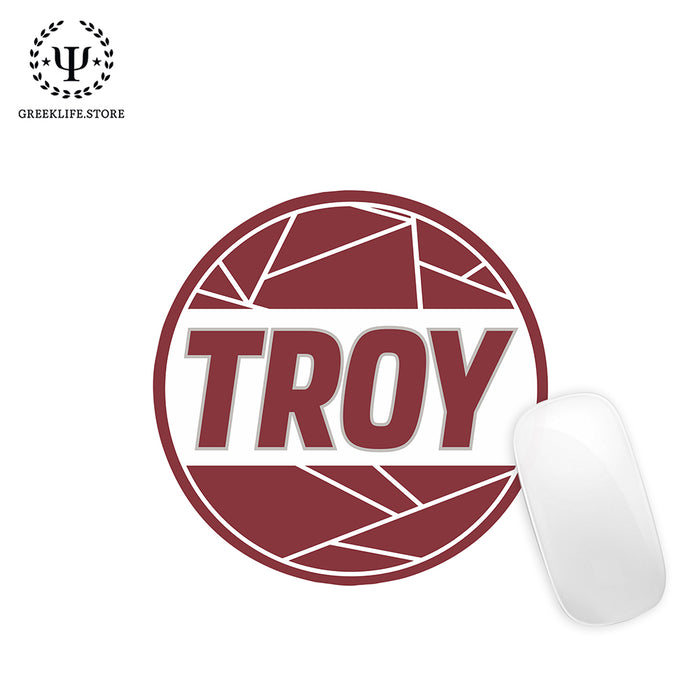 Troy University Mouse Pad Round