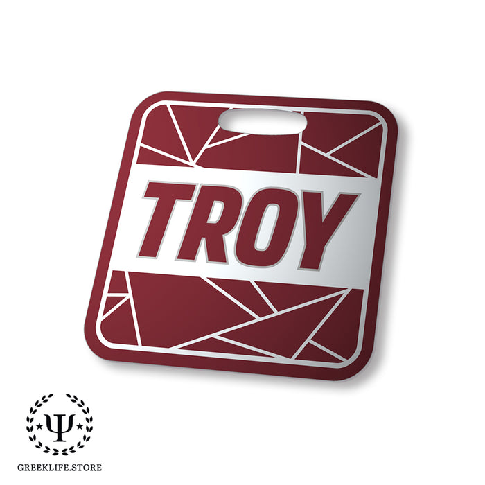 Troy University Luggage Bag Tag (square)