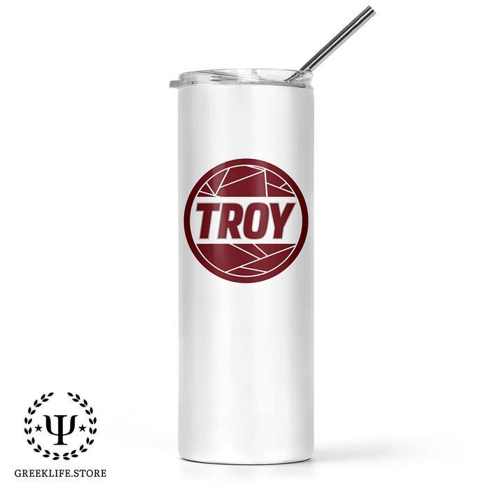 Troy University Stainless Steel Skinny Tumbler 20 OZ