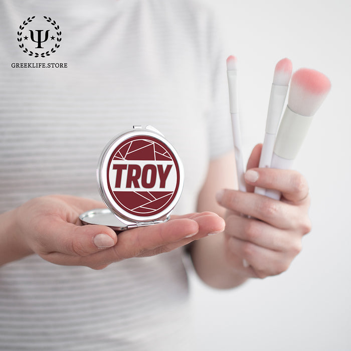 Troy University Pocket Mirror