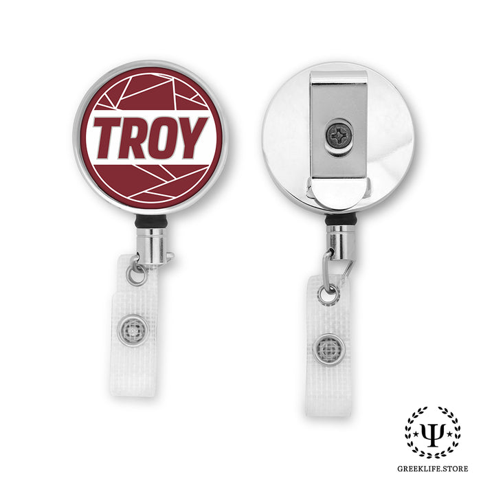 Troy University Badge Reel Holder