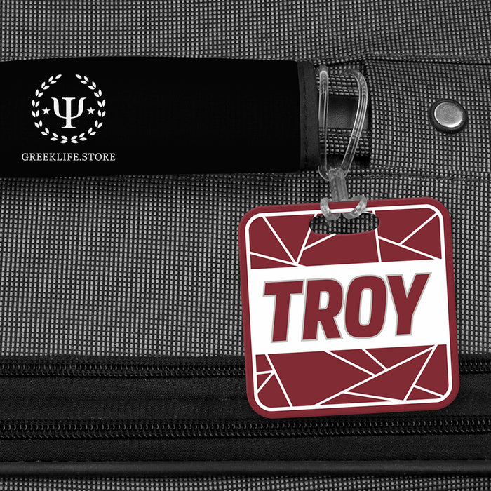 Troy University Luggage Bag Tag (square)