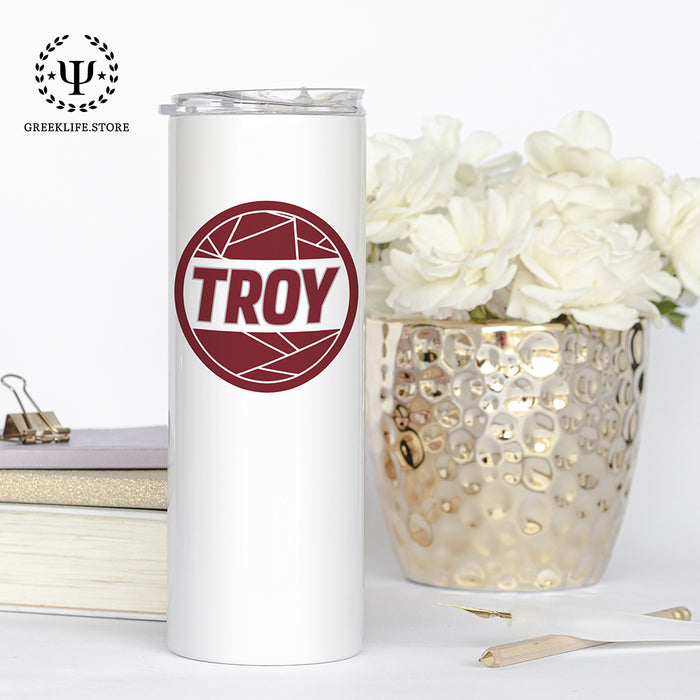 Troy University Stainless Steel Skinny Tumbler 20 OZ