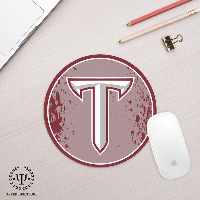 Troy University Mouse Pad Round