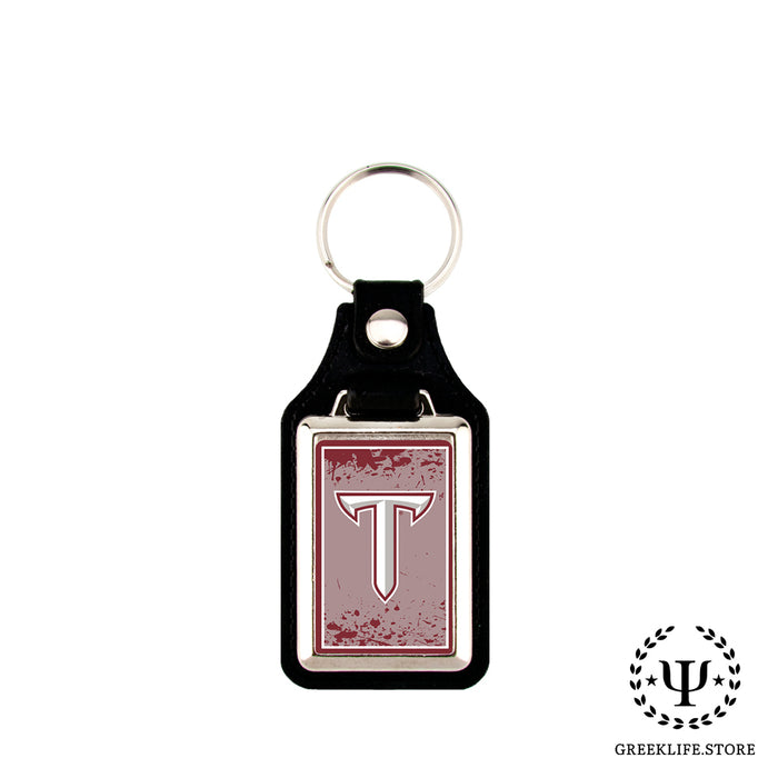 Troy University Keychain Rectangular