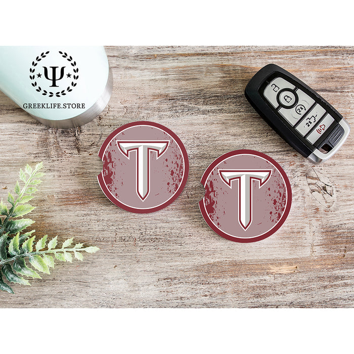 Troy University Car Cup Holder Coaster (Set of 2)