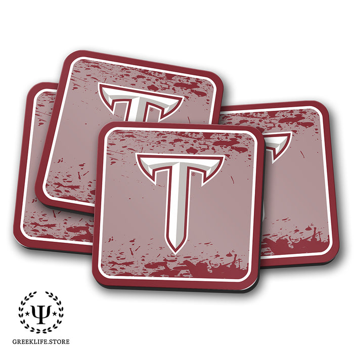 Troy University Beverage Coasters Square (Set of 4)