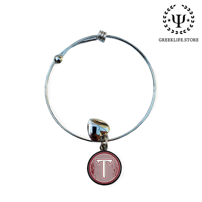 Troy University Round Adjustable Bracelet