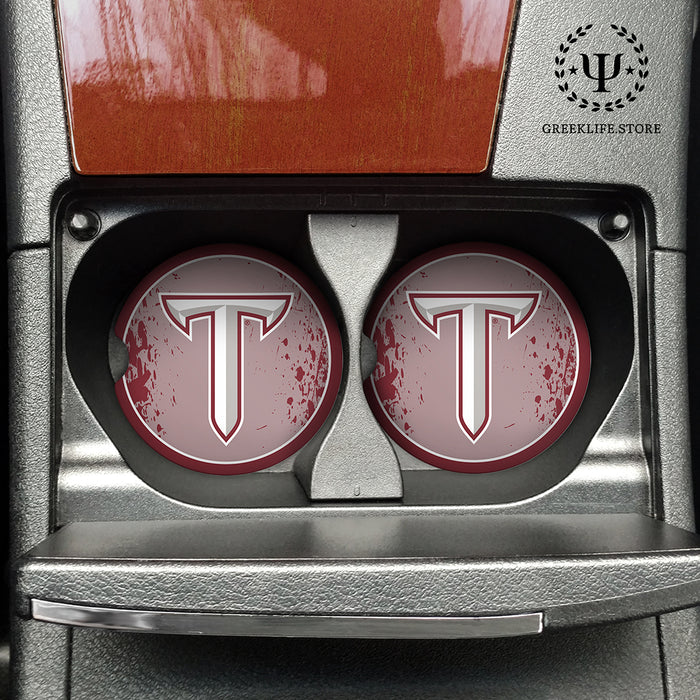 Troy University Car Cup Holder Coaster (Set of 2)