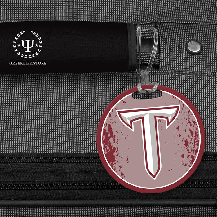 Troy University Luggage Bag Tag (round)