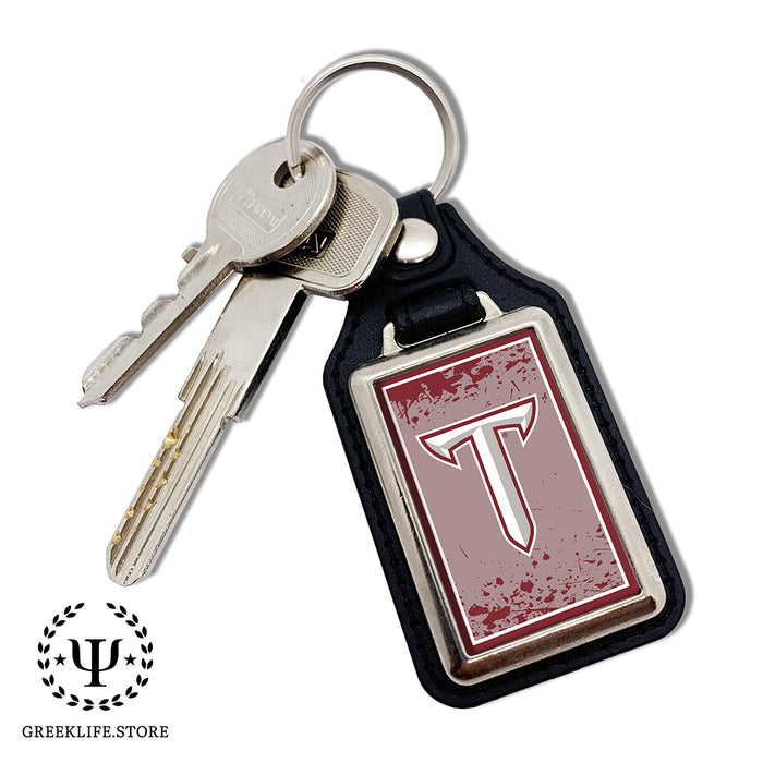 Troy University Keychain Rectangular