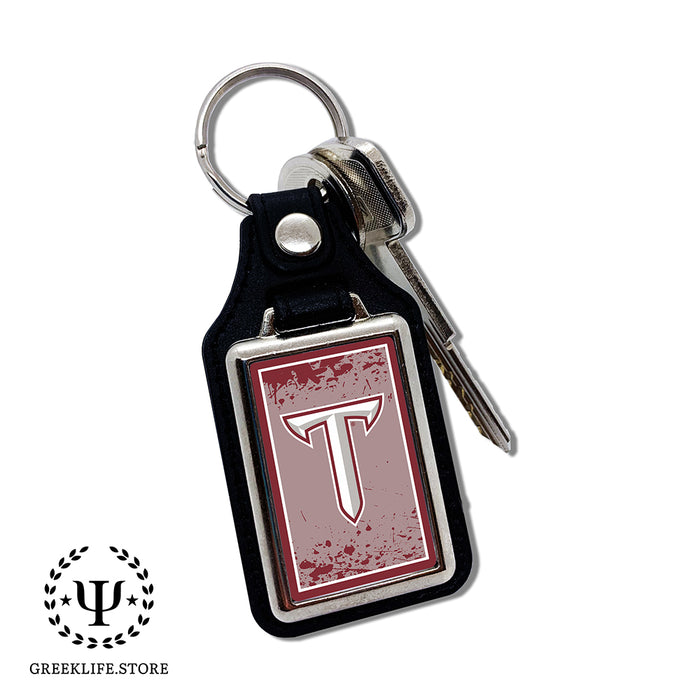 Troy University Keychain Rectangular