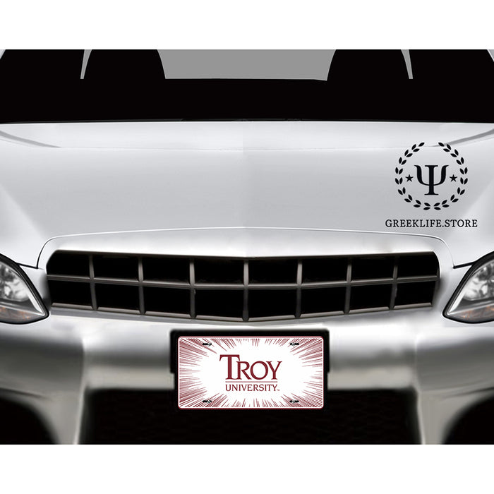 Troy University Decorative License Plate