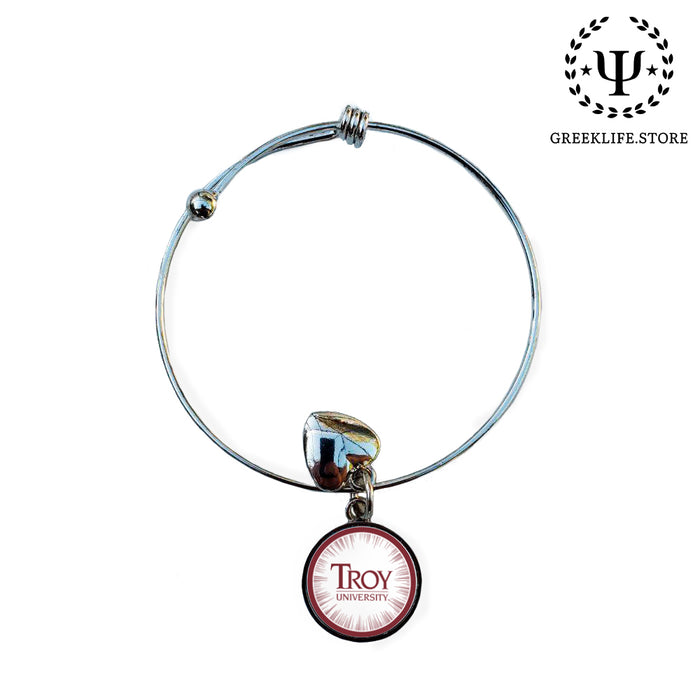 Troy University Round Adjustable Bracelet