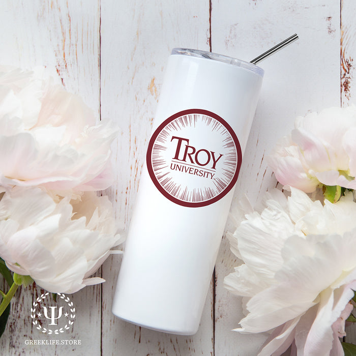 Troy University Stainless Steel Skinny Tumbler 20 OZ