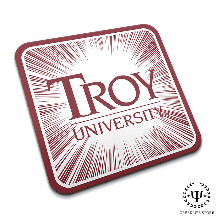 Troy University Beverage Coasters Square (Set of 4)