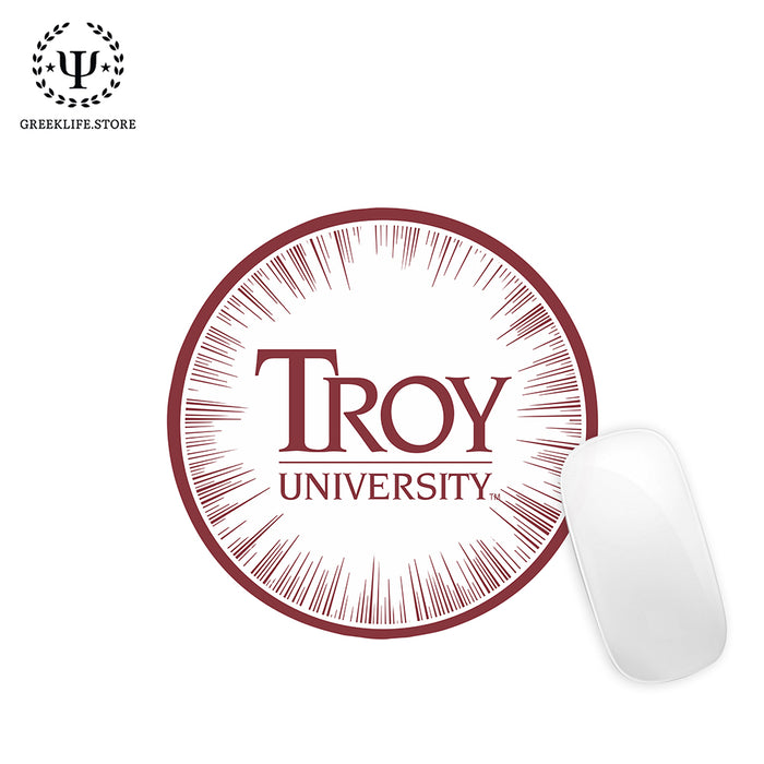 Troy University Mouse Pad Round