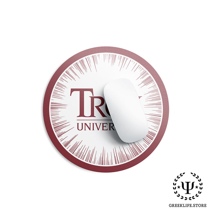 Troy University Mouse Pad Round