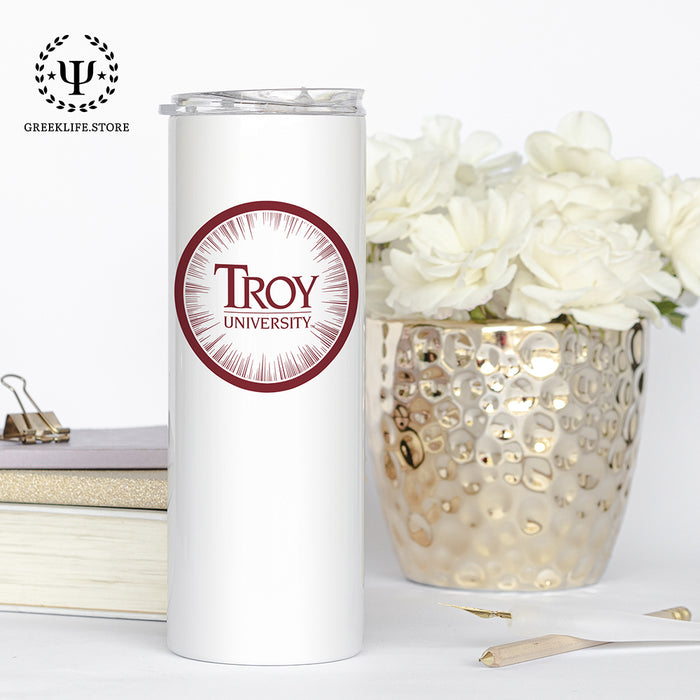 Troy University Stainless Steel Skinny Tumbler 20 OZ