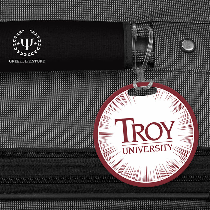 Troy University Luggage Bag Tag (round)