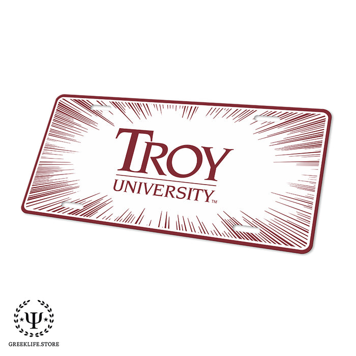 Troy University Decorative License Plate