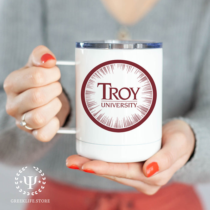 Troy University Stainless Steel Travel Mug 13 OZ