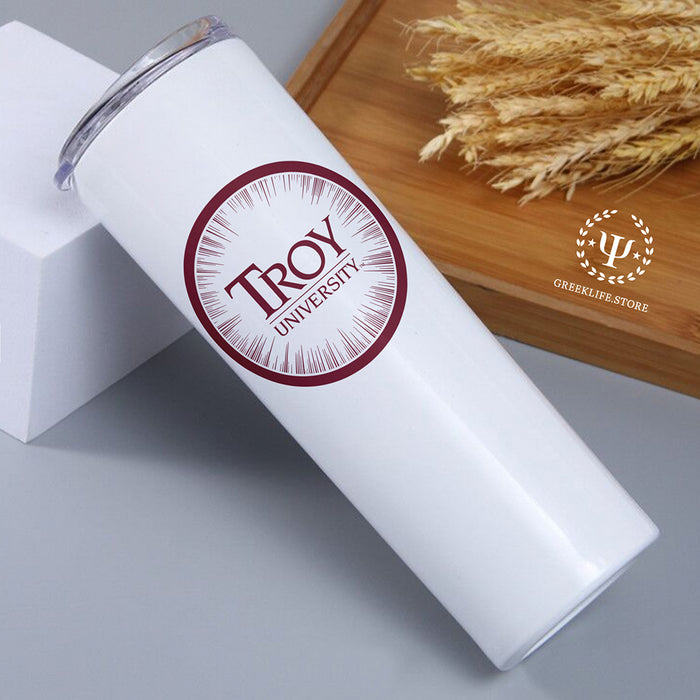 Troy University Stainless Steel Skinny Tumbler 20 OZ