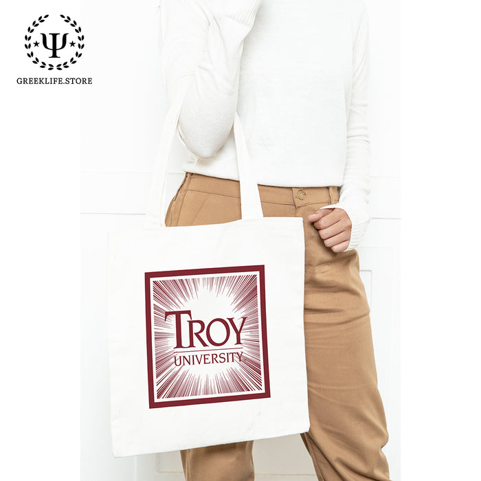 Troy University Canvas Tote Bag