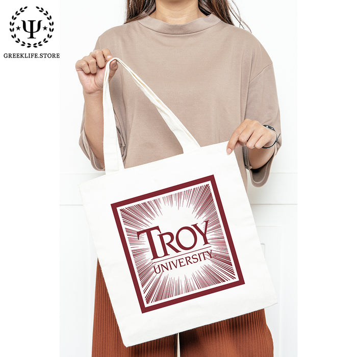 Troy University Canvas Tote Bag