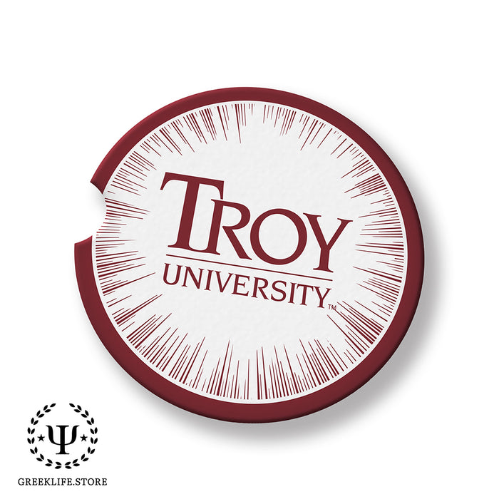 Troy University Car Cup Holder Coaster (Set of 2)