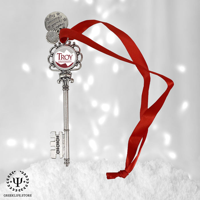 Troy University Christmas Ornament Santa Magic Key