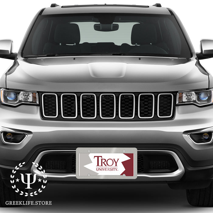 Troy University Decorative License Plate