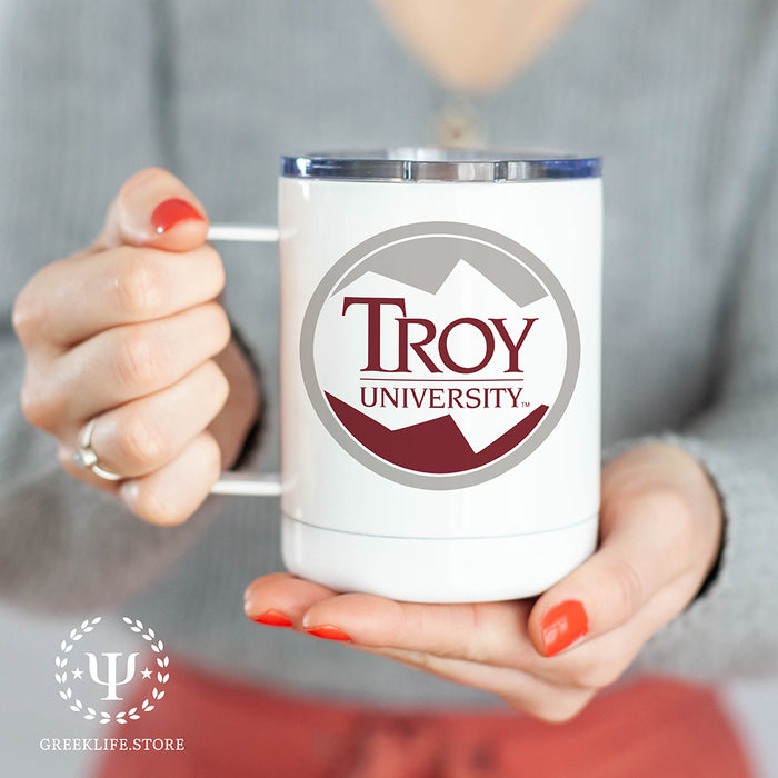 Troy University Stainless Steel Travel Mug 13 OZ