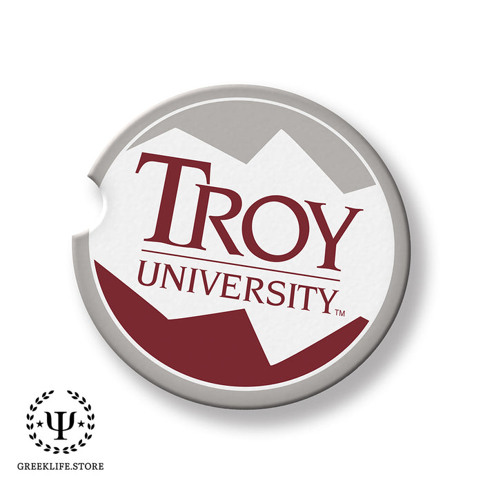 Troy University Car Cup Holder Coaster (Set of 2)