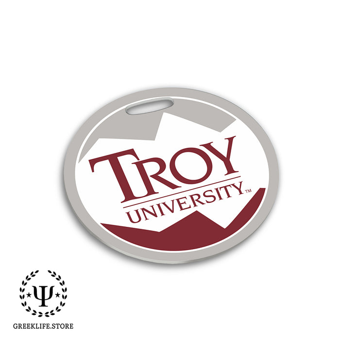 Troy University Luggage Bag Tag (round)