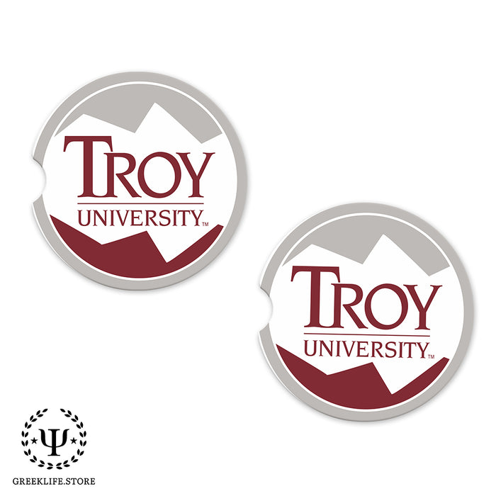 Troy University Car Cup Holder Coaster (Set of 2)