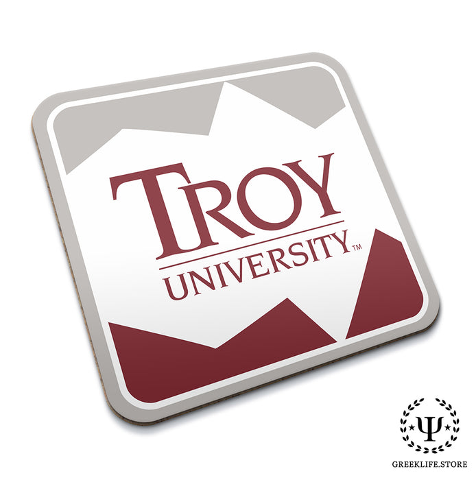 Troy University Beverage Coasters Square (Set of 4)