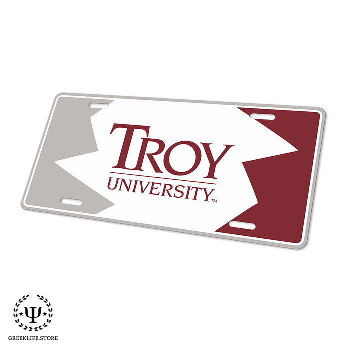 Troy University Decorative License Plate