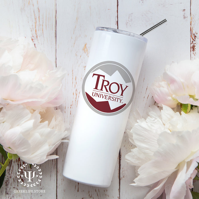 Troy University Stainless Steel Skinny Tumbler 20 OZ