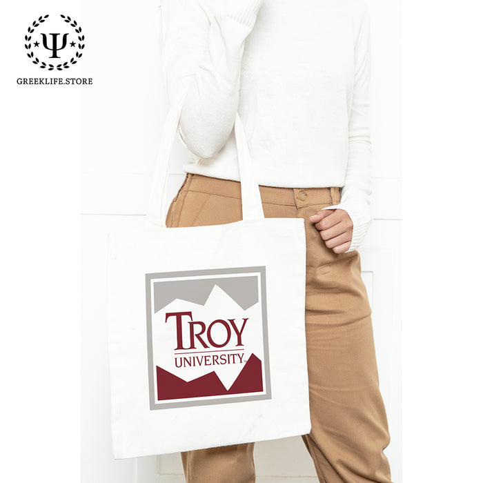 Troy University Canvas Tote Bag