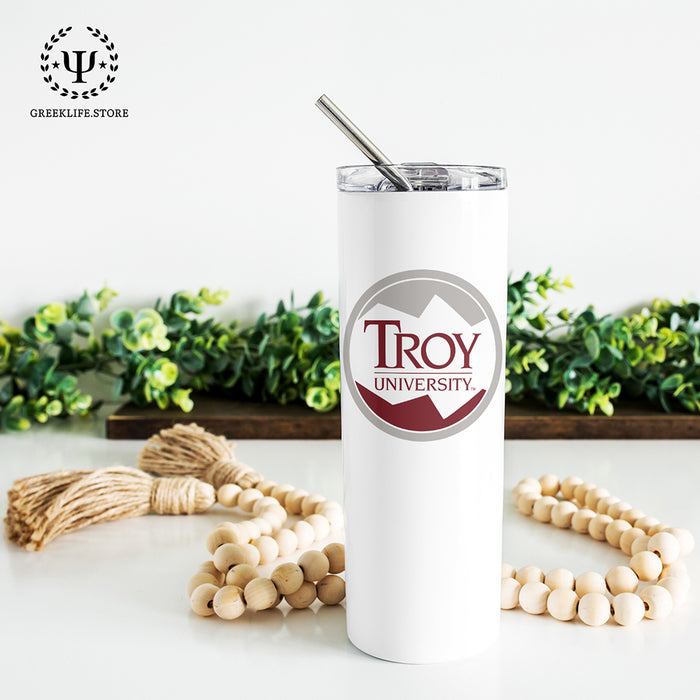 Troy University Stainless Steel Skinny Tumbler 20 OZ