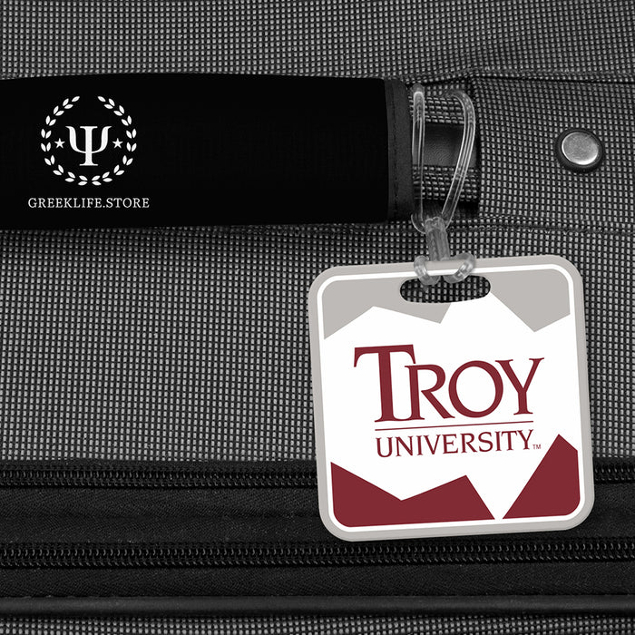 Troy University Luggage Bag Tag (square)