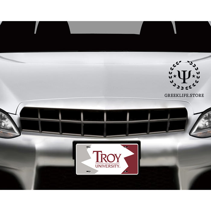 Troy University Decorative License Plate