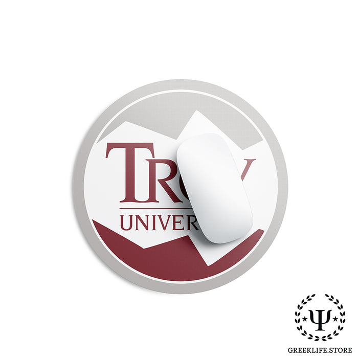 Troy University Mouse Pad Round