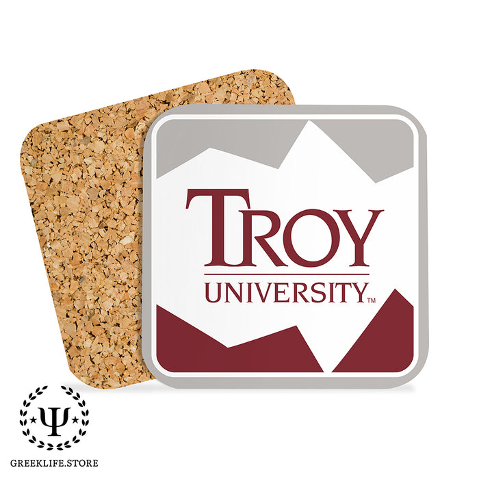 Troy University Beverage Coasters Square (Set of 4)