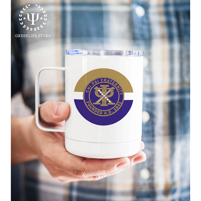 Chi Psi Stainless Steel Travel Mug 13 OZ