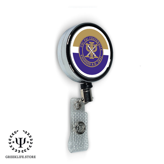 Chi Psi Badge Reel Holder